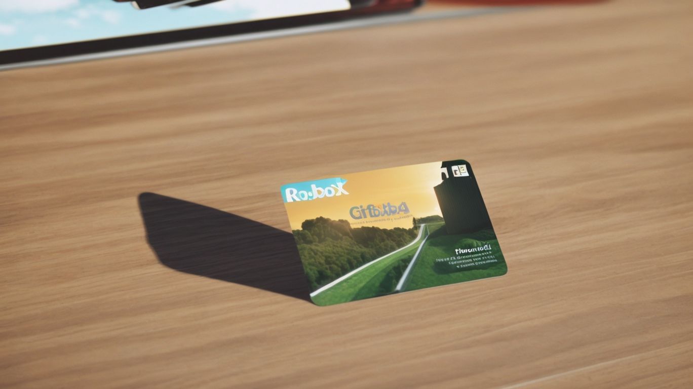 A Step-by-Step Guide on Adding Gift Cards in Roblox